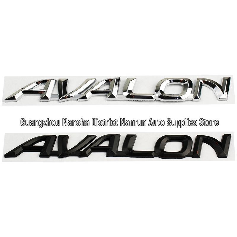 Наклейки AVALON идеально подходят для нанесения металлического английского логотипа на кузов Avalon.