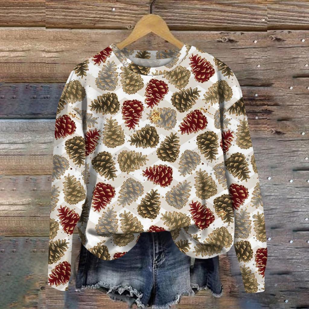 Женские осенне-зимние топы, женская толстовка с длинными рукавами, повседневные флисовые топы с круглым вырезом, свободный крой, половер