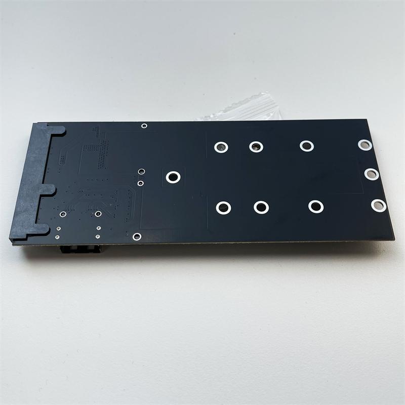 SFF-8654 to NVME M2 SSD + 22Pin SATA to M.2 NGFF SATA SSD Adapter Converter Riser Card Expansion Board Supports 2230-2280 M2 SSD