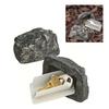 8.3 x 5.7 x 4.5cm Fake Stone Key Box Plastic Garden Stone Key Holder  Outside Wall Mount