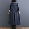 Fashion Autumn Slim Korean Female Long Coat Long Sleeve Tunic Windbreaker Plus Size Women Denim Trench