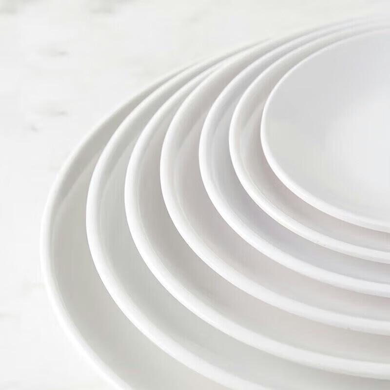 Круглая меламиновая сервировочная тарелка A5