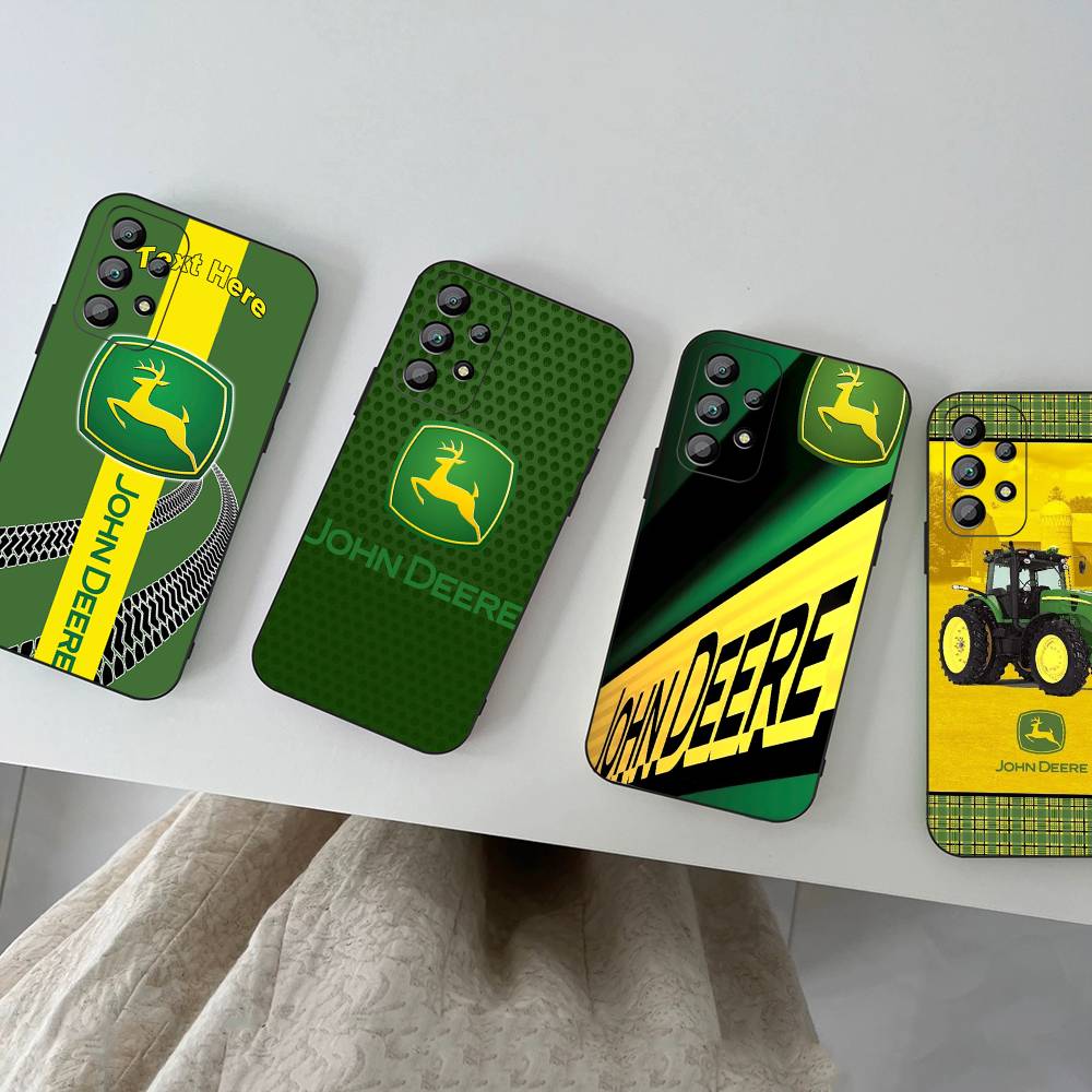 Зеленый чехол для телефона J-John Truck D-Deeres для Samsung A 52 53 21 32 13 12 71 31 51 40 72 73 70 22 42 50 30 20 21