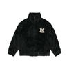 New MLB New York Yankees Velvet Jackets Unisex Black 3AJPF0416-50BKS