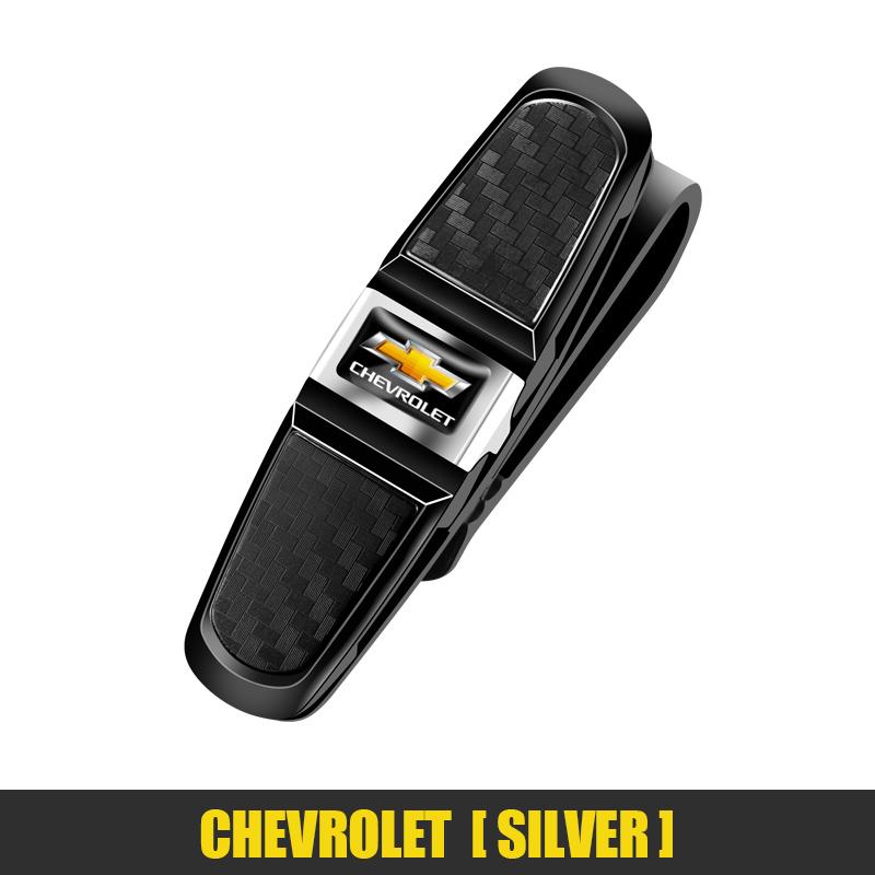 AABHG1 Car Glasses Clip Sun Visor Eyeglasses Sunglasses Holder Auto Interior For Chevrolet Groove Volt Lacetti Trax Niva Impala Sonic