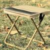 Strong Load-bearing Sports Folding Chair Sturdy Pencil Case Stool Folding Backpack Stool  Hiking