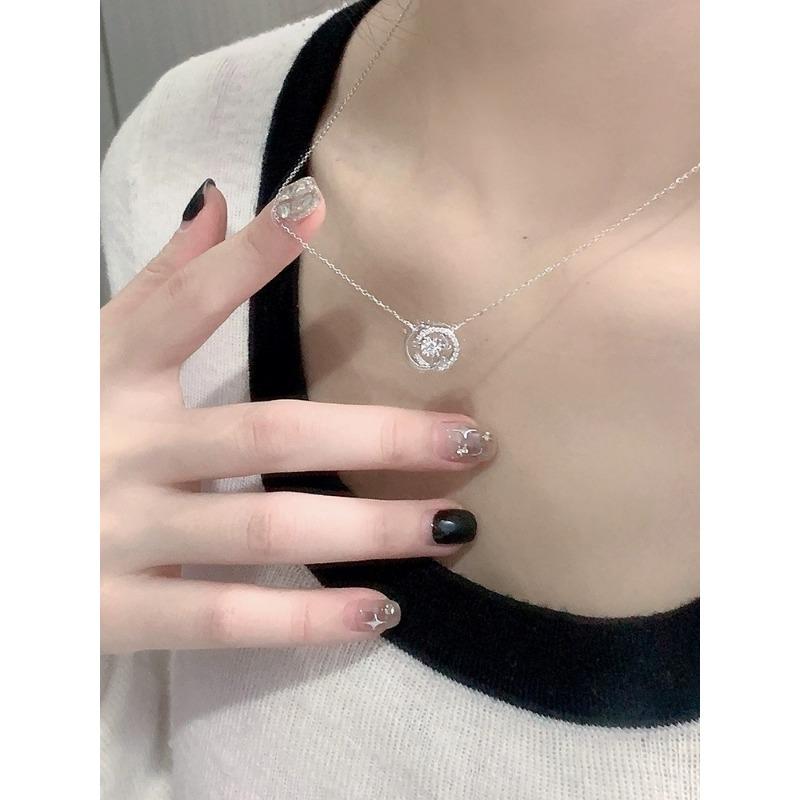 Ожерелье девушка бьющееся сердце подвесной светильник роскошная ниша Циси фестиваль подарок для девушки