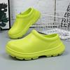 Fashion Women Kitchen Shoes Men Garden Clogs Outdoor Casual Waterproof Rain Shoes Non-slip Restaurant Work Shoes Oil-proof Chef Shoes