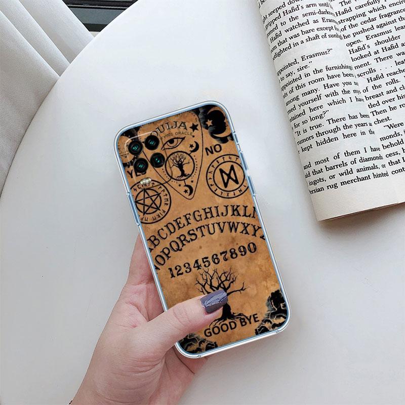 Чехол для телефона с изображением гадательного таро ведьмы и луны для Motorola Moto G10 G20 G30 G31 G32 G34 G35 G41 G42 G50 G51 G52 G55 G60 G60S