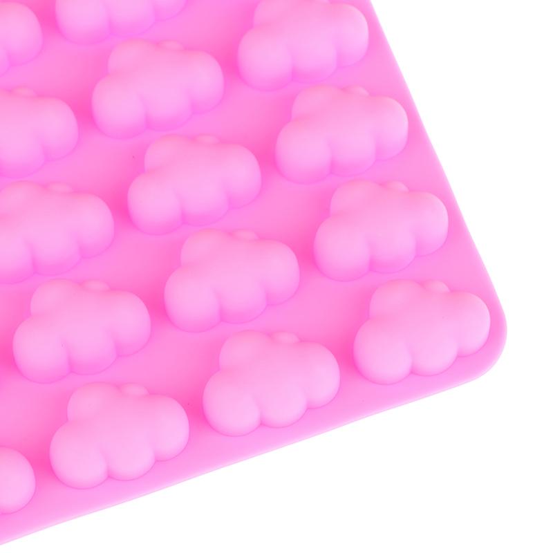 Силиконовая форма с облаками, погодная форма, сделай сам, для выпечки торта, шоколадная помадка, форма для кубиков льда, шоколадный мусс, декор для торта, форма для выпечки