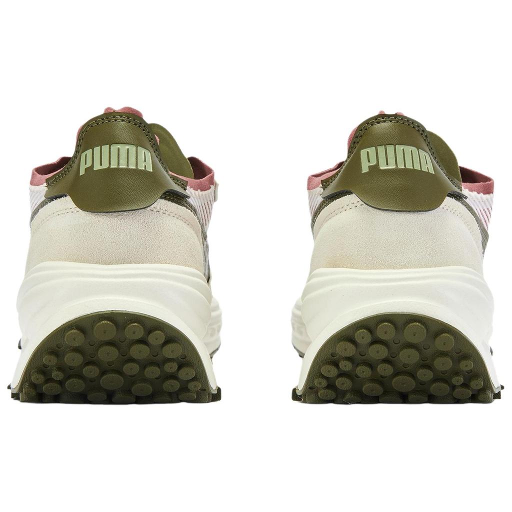 Puma Rider Elite Универсальные Удобные Поддерживающие Амортизирующие Низкие Кроссовки для Повседневной Носки Унисекс кроссовки Белый Зеленый 404616-02