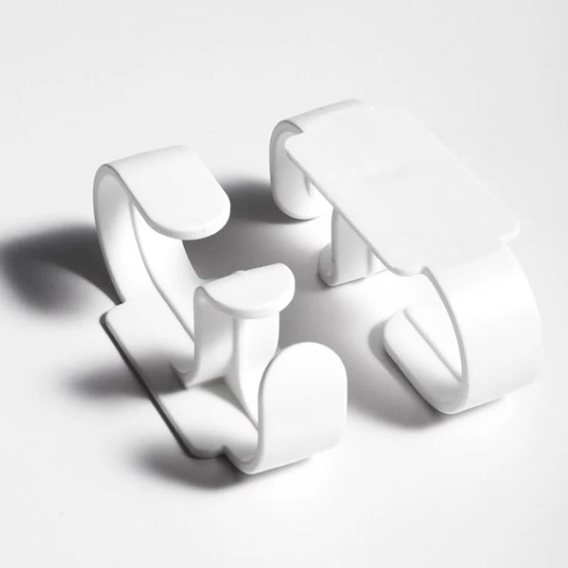 Двухслойный настенный крючок для умывальника, клейкая стойка для хранения умывальника, экономит место дома, универсальный крючок для хранения