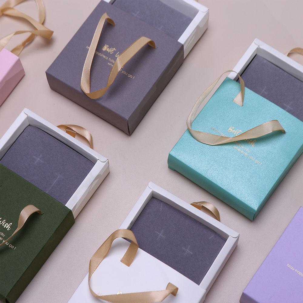 Органайзер для украшений Браслет Подарочная упаковка для свадьбы Коробка для хранения Ящик Шкатулка для драгоценностей Чехол для серег