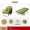 Compact Folding Sofa Bed for Small Apartments - Dual-Use Economy Single/Double Lazy Sofa