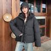 Loose Winter Cotton-padded Women's Coat New Thickened Hooded Bread-padded Jacket