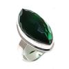 Chrome Diopside Gemstone Handmade 925 Sterling Silver Jewelry Ring Size 8 v2W97
