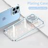 Plating Camera Lens Protection Case For iPhone 14 13 Pro Max 12 Mini 11 Clear Silicone Case For iPhone Xs Xr X 7 8 Plus SE2020 6s 6