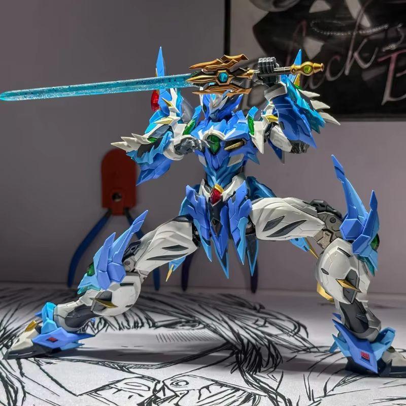 23 см Модель для сборки АоБин из Motor Nuclear, Фигурка персонажа Аниме, Меха с фигуркой Дракона, Скелет из сплава, Высокоподвижная фигурка робота, Игрушка, Подарок