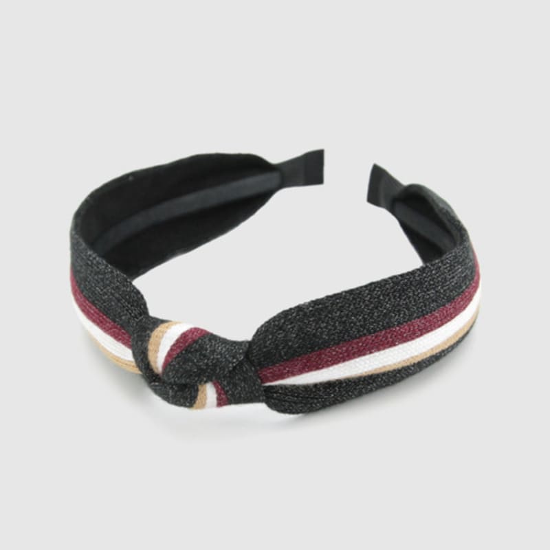 Повязка для волос LALA Twinkle Knot - Черная