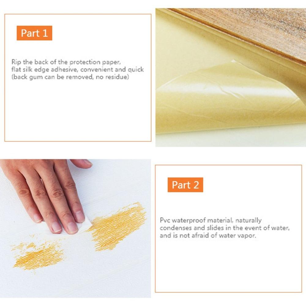 Peel & Stick Водонепроницаемый домашний декор Настенная отделка Линия Угол Талия Плинтус Бордюр Наклейка на стену