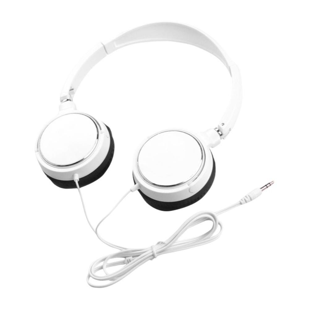 Soft Ear Pads Wired Headphones Lightweight Computer Headphones Head Mounted Earphones Computer Use