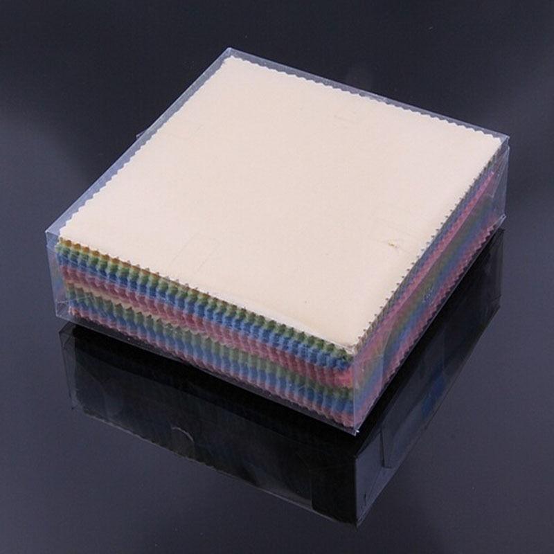 10 шт., чистящая ткань для очистки линз солнцезащитных очков, линзы из микрофибры, 13*13 см, ткань для чистки линз