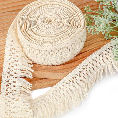 Бохо Длинная Бахрома 2,36" Шириной Кисточка Бахрома Отделка для Одежды Абажур