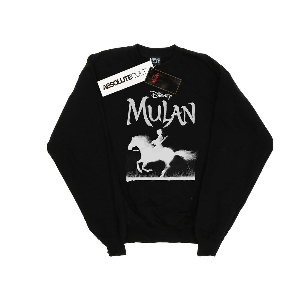 Disney Mens Mulan Movie Mono Horse Sweatshirt
