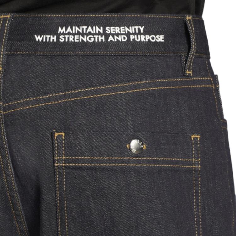 Moncler Dinosaur Series Jeans Men's Dark Indigo Moderate Straight Fit Pants G20922A00007595KH798