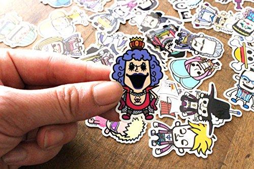 Низкий пиратский флаг ONE PIECE x Panson Works Collaboration Наклейка Мини-наклейка One Piece Official Goods OPS-81