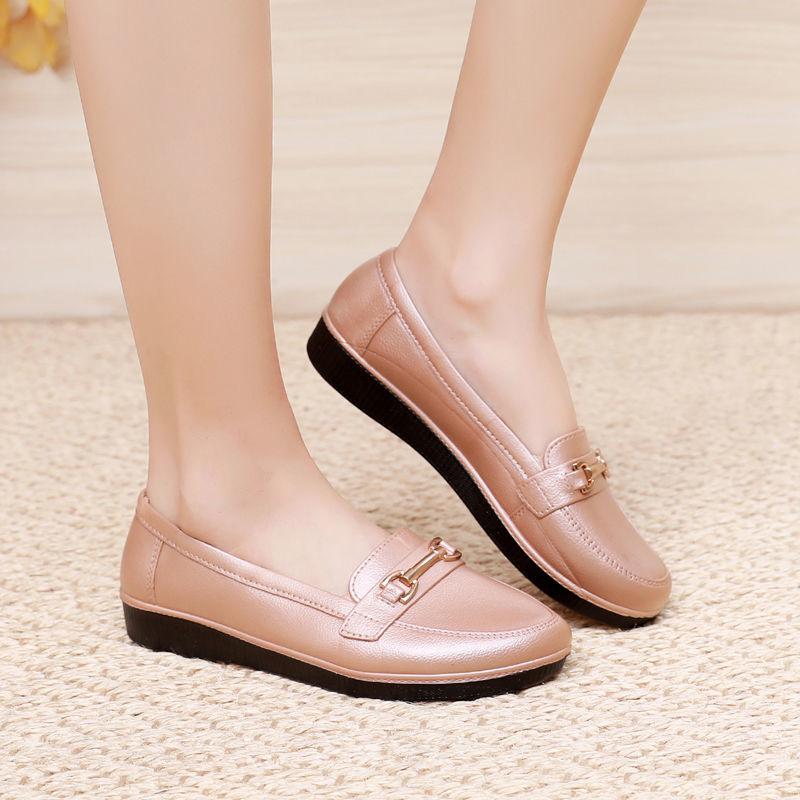 Женские резиновые сапоги с неглубоким носком, водонепроницаемые и нескользящие плоские резиновые сапоги для женщин, износостойкая рабочая обувь для весны и осени