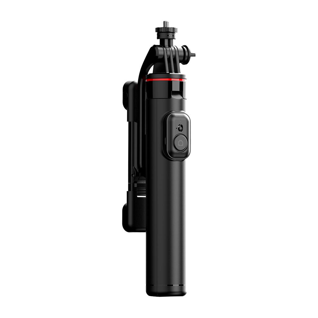 Selfie Stick WC13YDS Telescopic Tripod 4.3ft with Dual Light & Phone Holder - Black