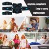Стимулятор мышц живота EMS Электрический USB перезаряжаемый вибрирующий пояс для брюшного пресса ABS мышечный тренажер Тонкий фитнес-оборудование