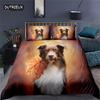Luxury 3D Cute Dog Print Home Living Duvet Cover Pillowcase Kids Bedding Set Queen and King EU/US/AU/UK Size Bedding Sets