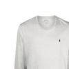 Polo Ralph Lauren Logo Embroidered Crew Neck Long Sleeve T-Shirt Men Tops Gray 714844759-003