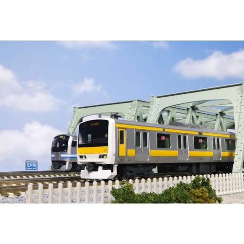 KATO N Масштаб Серия E231 500 Местная линия Тюо-Собу 4-вагонный дополнительный набор, Модель поезда, 10-1913