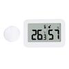 Thermometer Hygrometer LCD Display AM PM Fahrenheit Celsius Switchable Real Time Monitoring Date Clock Mini