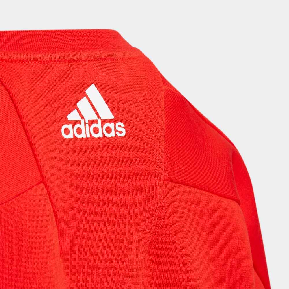 adidas Толстовка Ярко-красная Детская HD9978