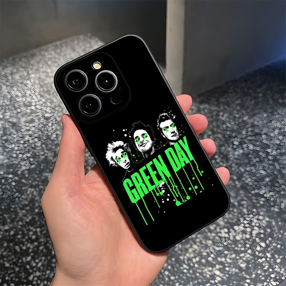 Чехол для телефона Green Day для 17 Pro Max Iphone 14 16 Pro Max 12 15 Plus 13 Pro 11 Xr X Xs 8 7 Plus Задняя крышка
