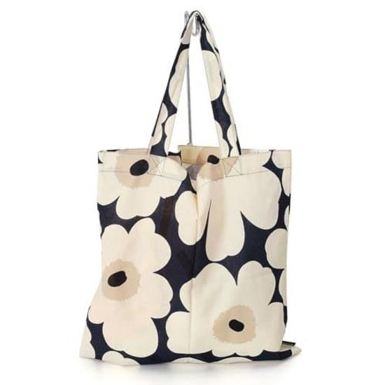 Сумка-тоут Marimekko Эко Женская 44x43 см Unikko Хлопок 100% Темно-синий