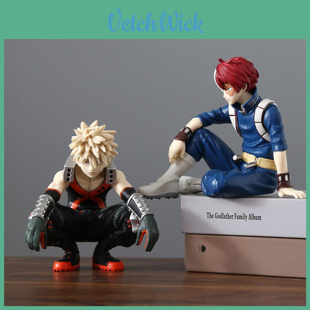 Набор фигурок My Hero Academia из ПВХ с интерактивным дизайном для детей и коллекционеров
