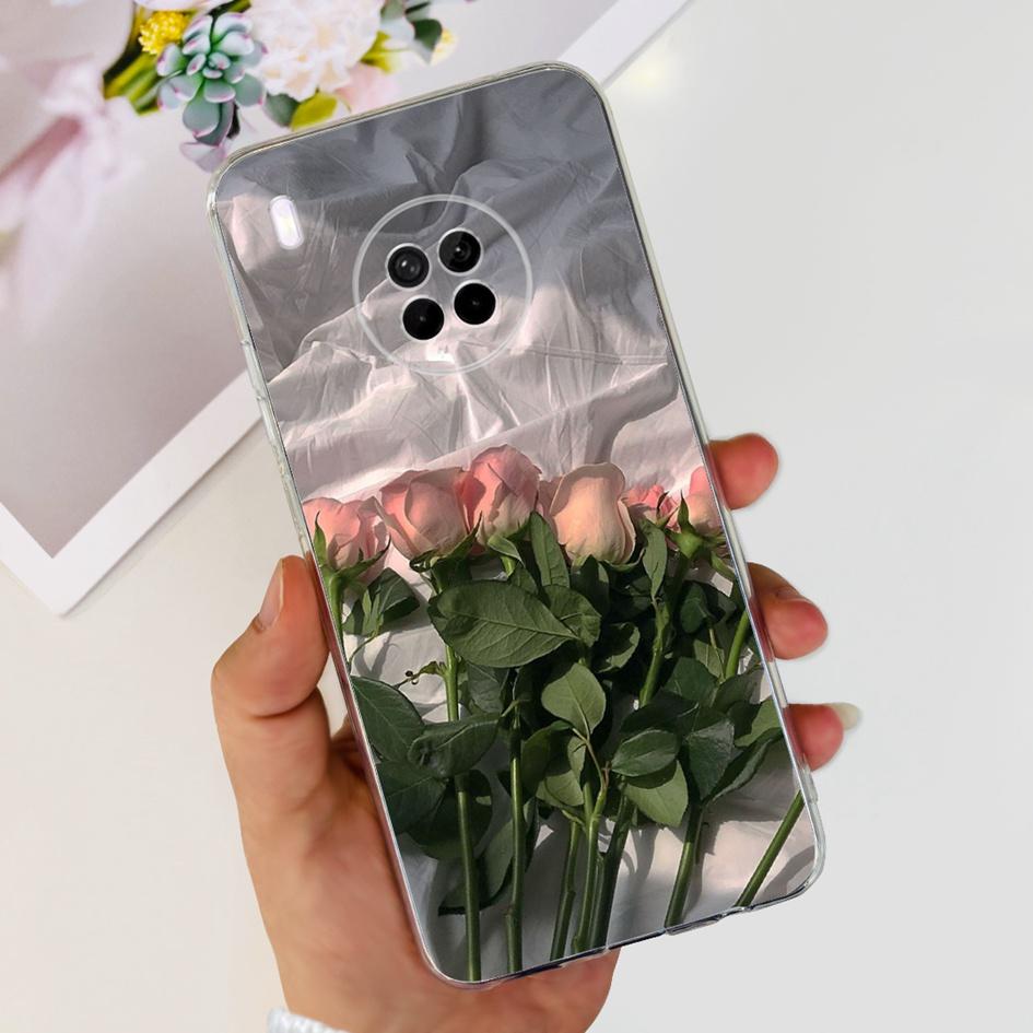 Чехол для Huawei Y9a Чехол-обложка Для Huawei FRL-22 FRL-23 FRL-L22 FRL-L23 Nova Y9a Чехол для телефона Мягкий силикон Прозрачная защита Funda Capa