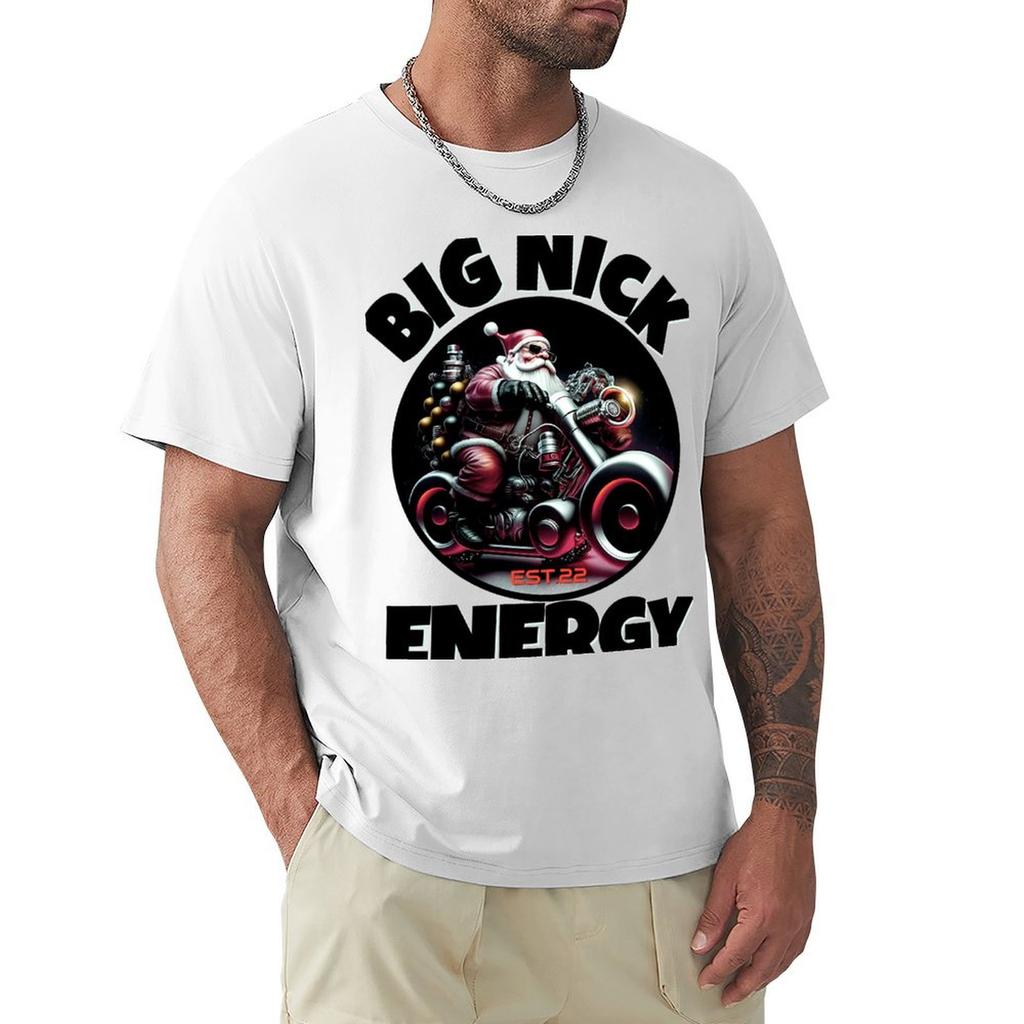 Big Nick Energy Tshirt Simple Casual Short Sleeve Cotton Tshirt