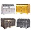 1Pc Retro Treasure Box With Lock Toys For Party Favors Props Decoration Pirate