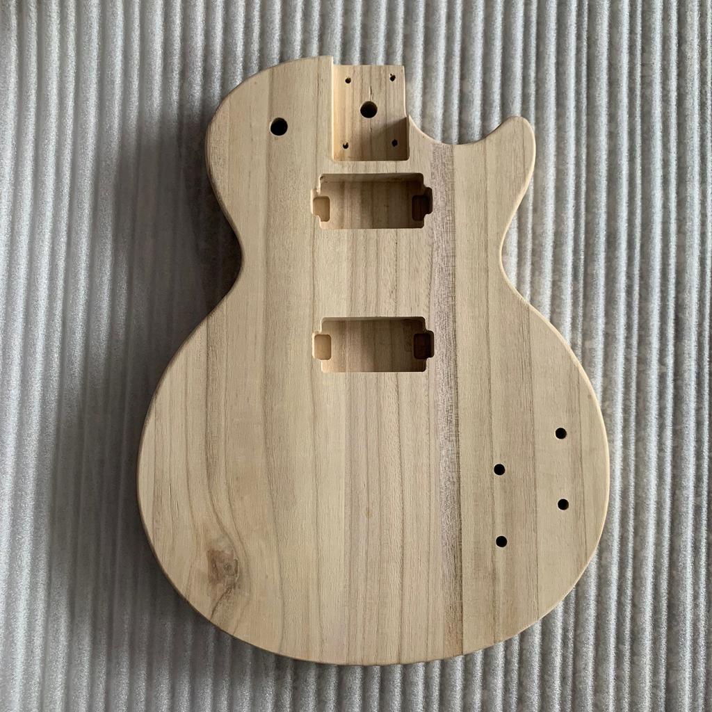 Необработанный корпус электрогитары Кленовое дерево Заготовка Корпус гитары для гитар типа LP Детали для DIY