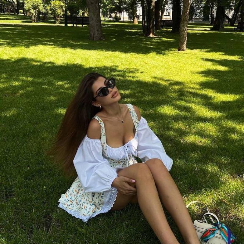 Slimfit сексуальное платье с открытыми плечами и цветочным принтом для женщин, зашнуровать лоскутное мини-платье с длинными рукавами Femme France, винтажное элегантное уличное платье, лето 2024