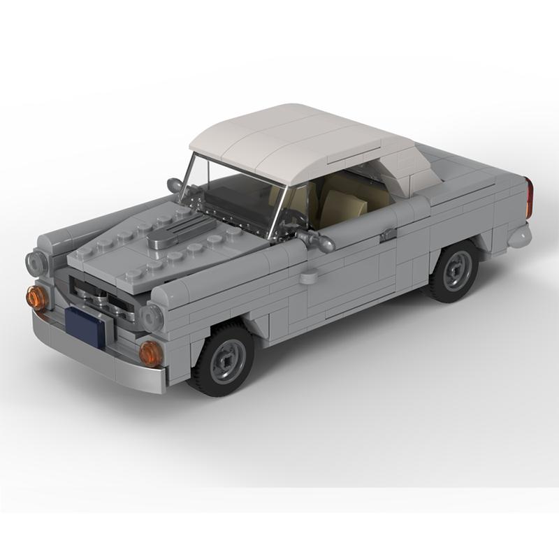 Конструктор Модель MOC Автомобиль 403 Кабриолет 8 Ширины MOD 412 Деталей Для Мальчиков Взрослых Детей Дисплей Рождественский Подарок