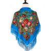 Bohemian Ethnic Tassel Floral Scarf - Year-Round Versatile Wrap