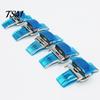 Watch Band Buckle Solid Universal Good Hardness Stainless Steel Clasp for Daily Wear Double Push Button