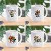 Movie Dog Man 300ml Cup Cartoon Dogman Children Ceramic Mugs Breakfast Coffee Cups Milk Tea Drinkware Kitchen Cup